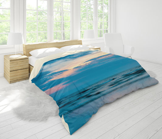 3D Blue Sea Quilt Cover Set Bedding Set Pillowcases 84
