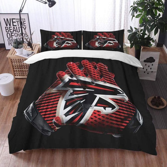 NFL Atlanta Falcons Black Bedding Set