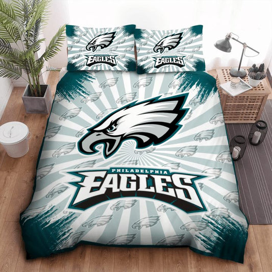 NFL Philadelphia Eagles Light Green Bedding Set