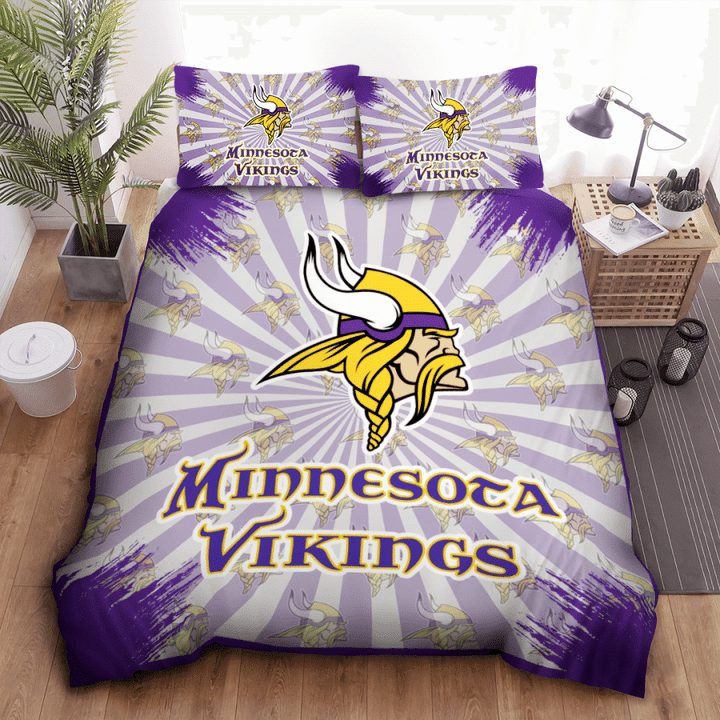 NFL Minnesota Vikings Light Purple Edition Bedding Set