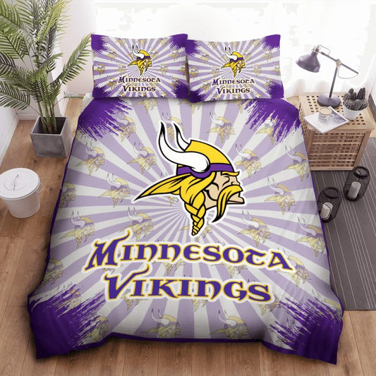 NFL Minnesota Vikings Light Purple Edition Bedding Set
