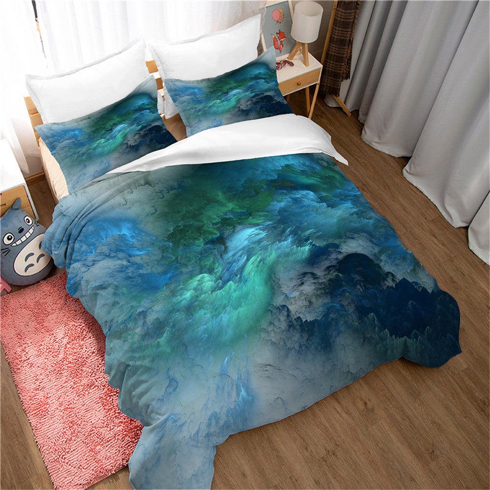 3D Artistic Cloud Quilt Cover Set Bedding Set Duvet Cover Pillowcases 179