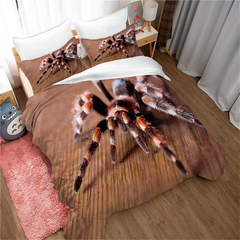 3D Animal Spider Pattern Quilt Cover Set Bedding Set Duvet Cover Pillowcases 93