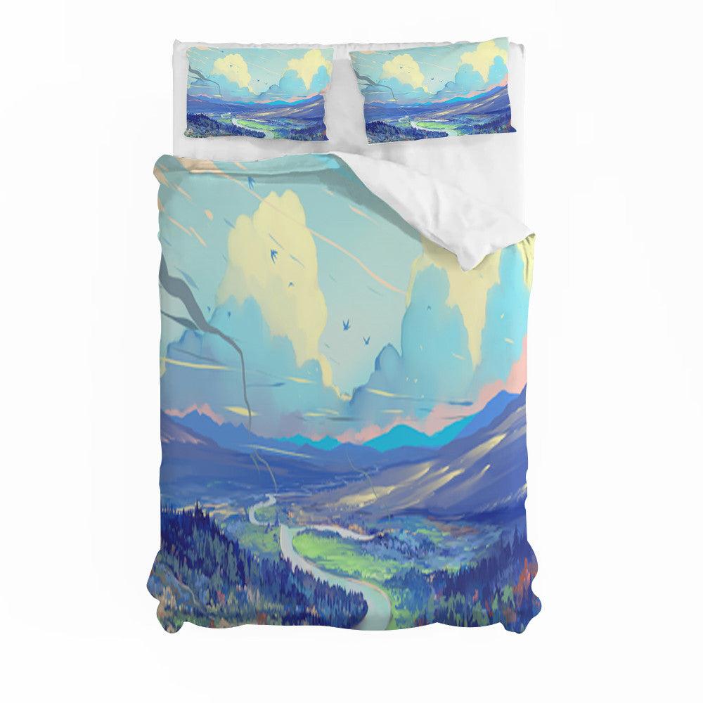 3D Art Nature Landscape Quilt Cover Set Bedding Set Duvet Cover Pillowcases 13
