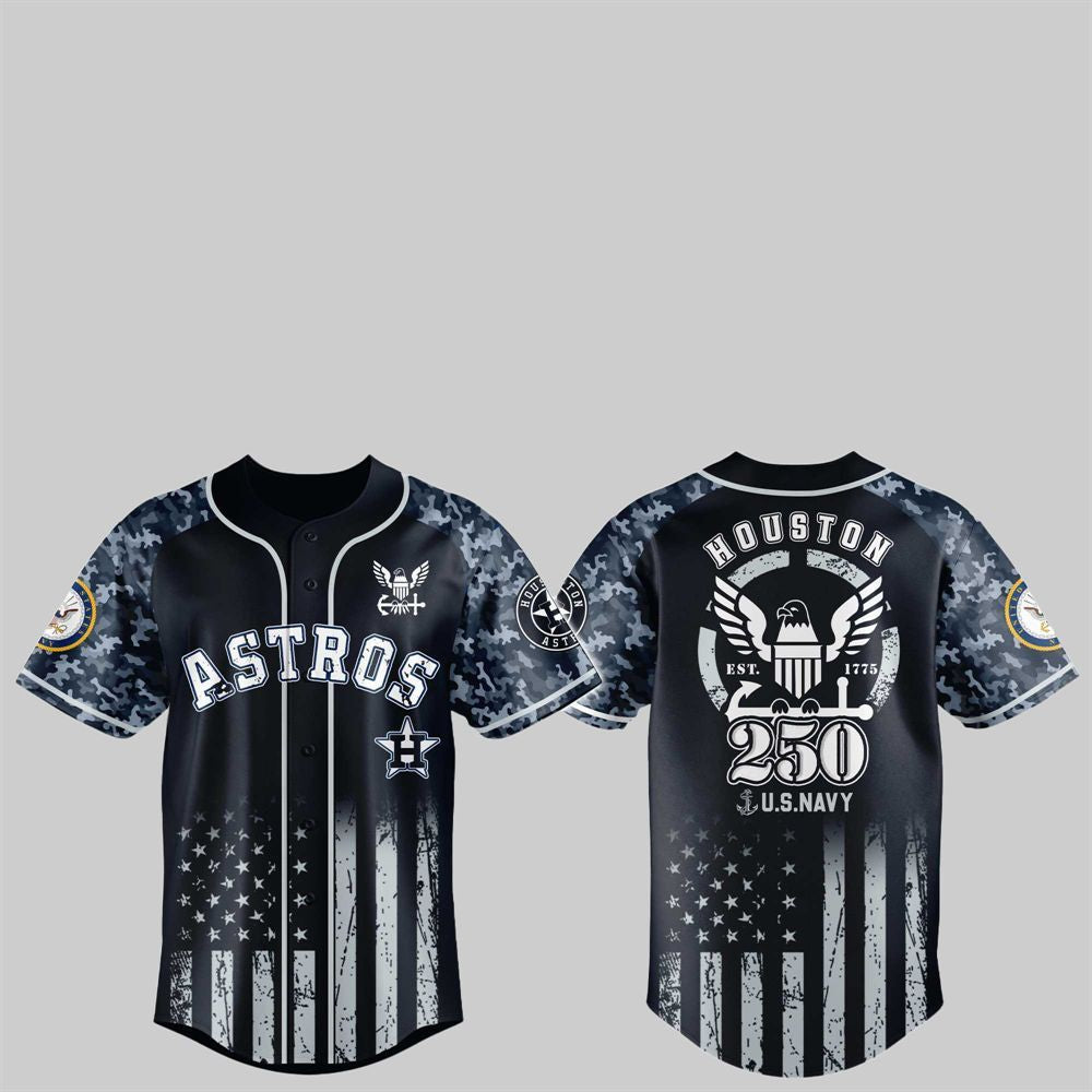 Astros 250th US NAVY Jersey 2025 - Grishko.com