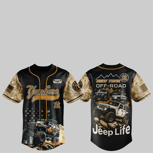 NY Yankees Jeep Life Jersey 2025 - Grishko.com