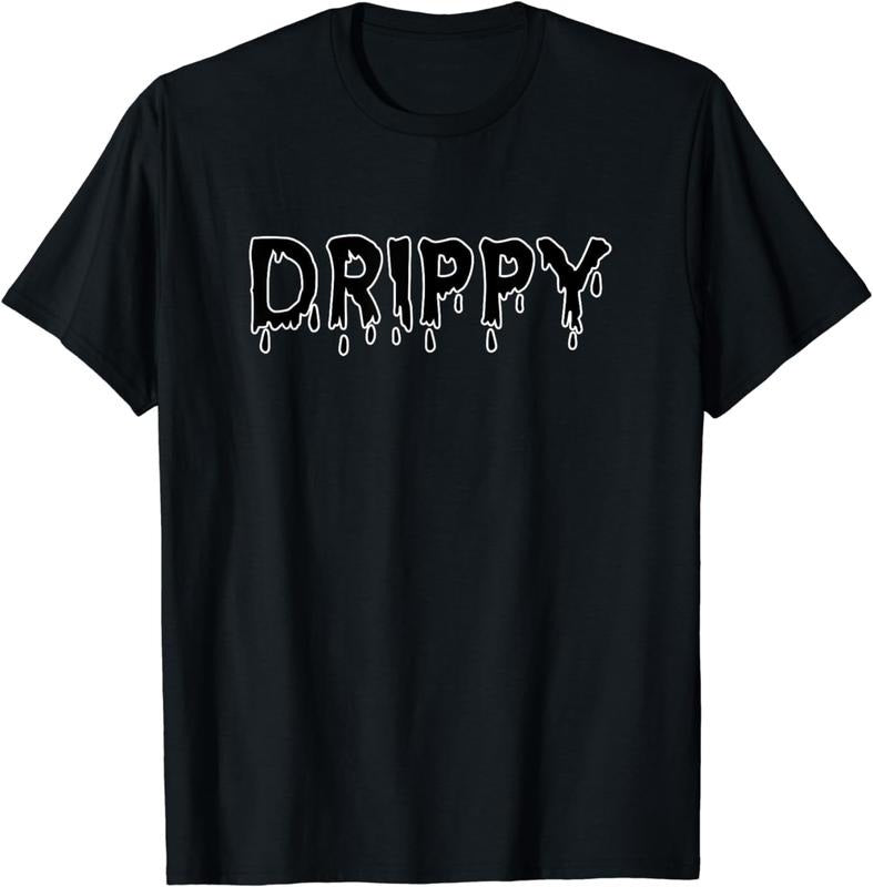 [100% Cotton] Drippy Meme Funny Idea For Boys Teens Men T-Shirt