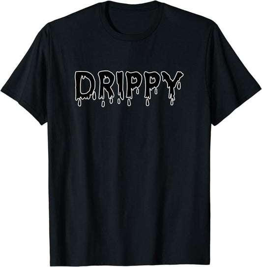 [100% Cotton] Drippy Meme Funny Idea For Boys Teens Men T-Shirt