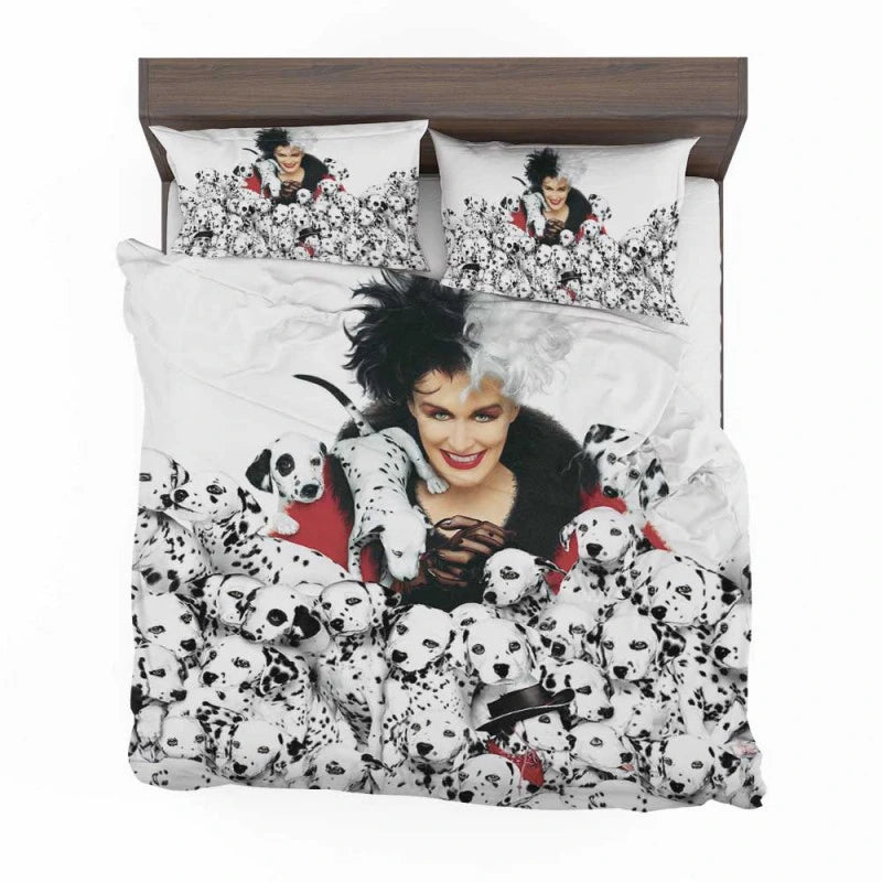 101 Dalmatians Movie Cruella De Vil Bedding Set