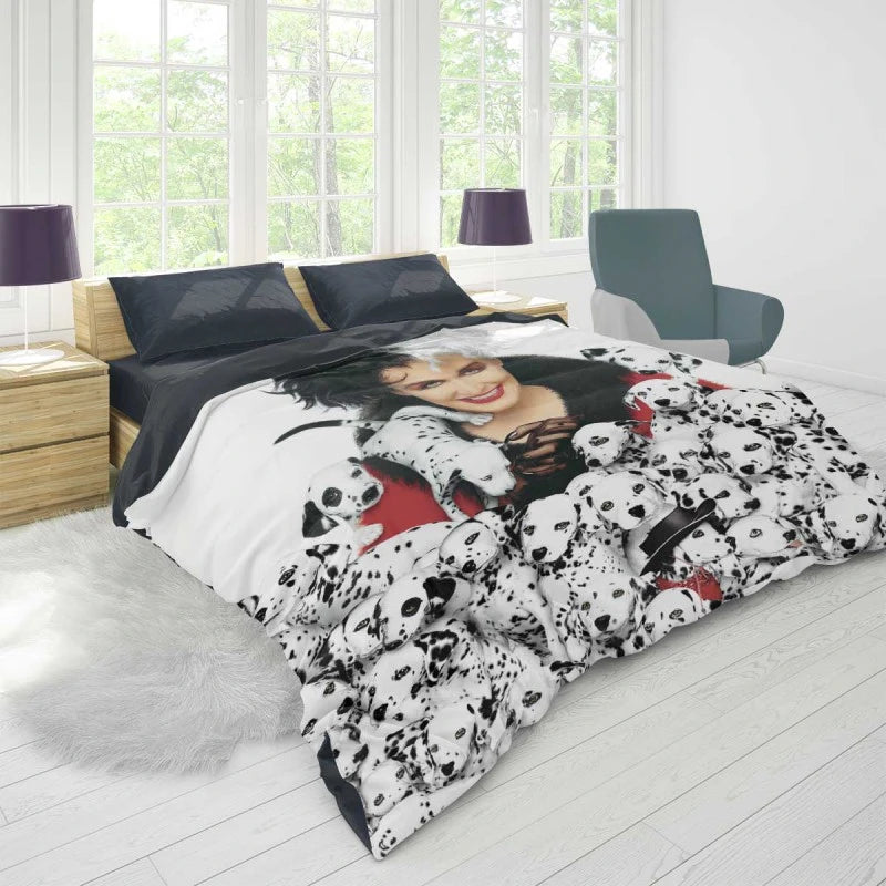 101 Dalmatians Movie Cruella De Vil Duvet Cover