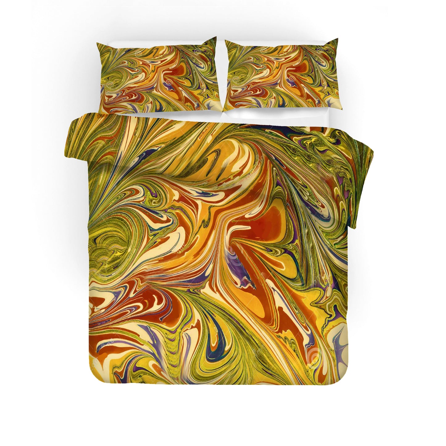 3D Blue Fluid Pattern Quilt Cover Set Bedding Set Duvet Cover Pillowcases 74