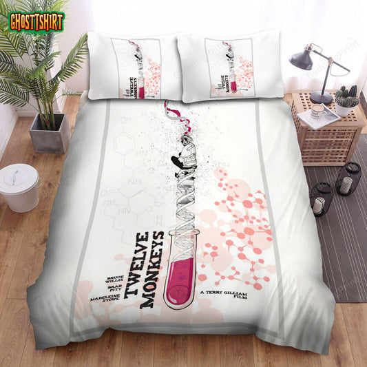 12 Monkeys (2015–2018) Chémistry Movie Poster Bed Sheets Duvet Cover Bedding Set