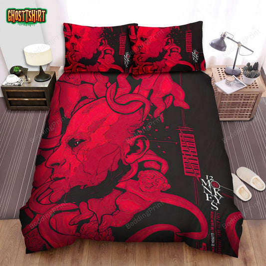 12 Monkeys (2015–2018) Poster Movie Poster Bed Sheets Duvet Cover Bedding Set Ver 3