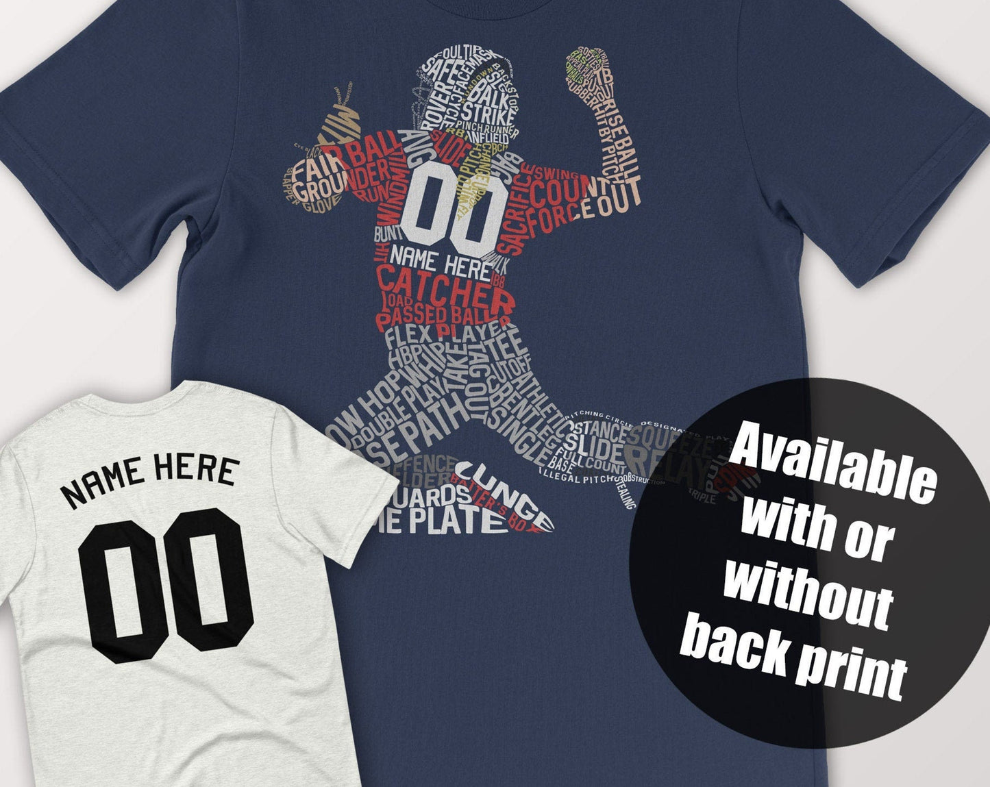 Custom Softball Catcher T Shirt