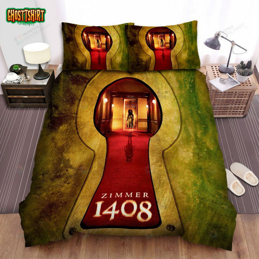 1408 Poster 3 Bed Sheets Spread Comforter Duvet Cover Bedding Set