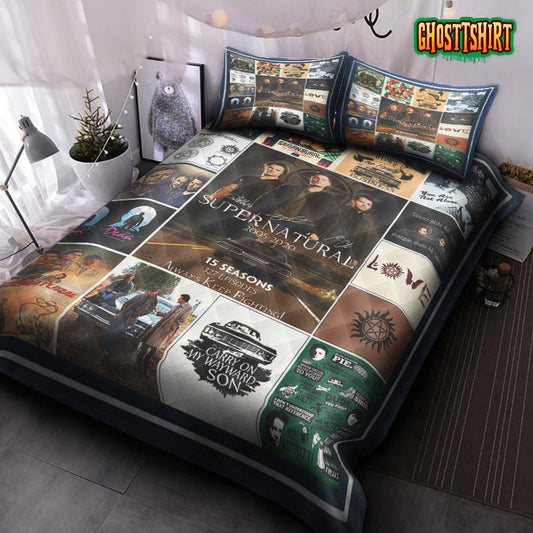 15 Years Of Supernaturals V2 Bedding Set