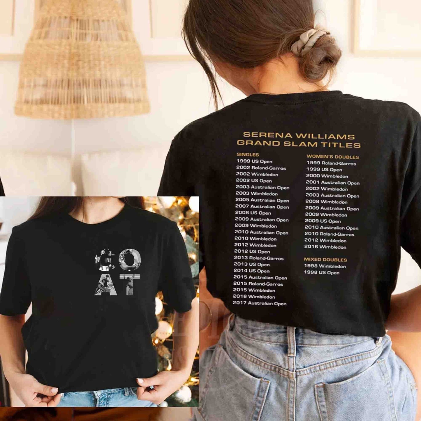 Serena Williams Goat T Shirt, Serena Williams 2022 Shirt