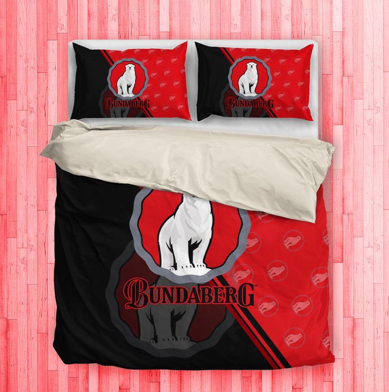 Bundaberg Rum Red Black Bedding Set