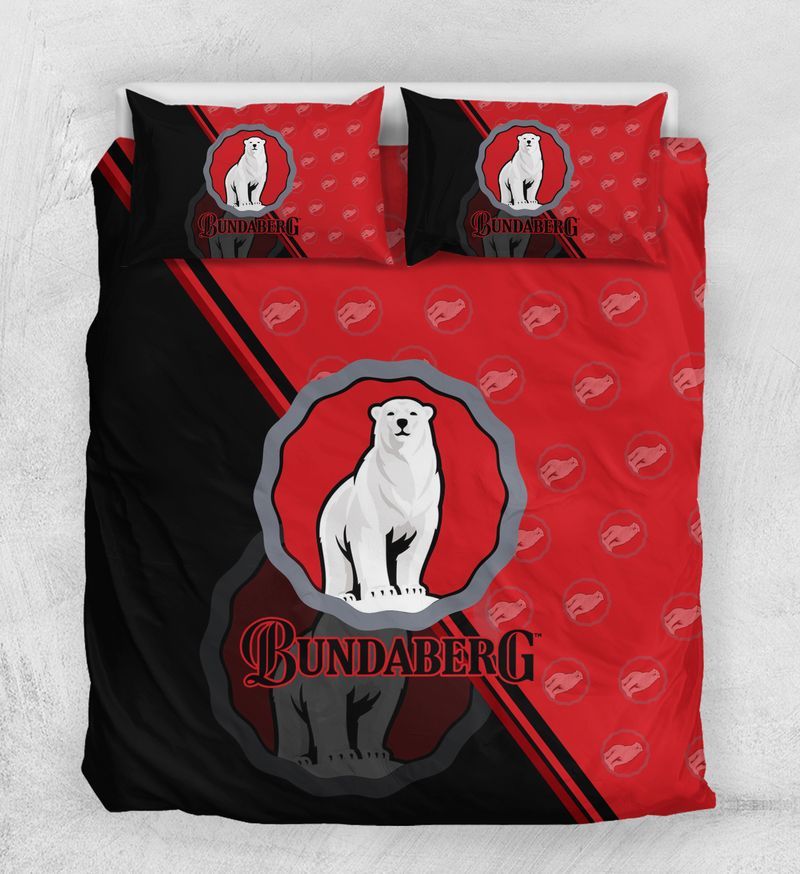 Bundaberg Rum Red Black Bedding Set
