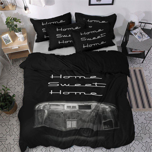 Camping Bed Sheets Spread Comforter Duvet Cover Bedding Set IYH