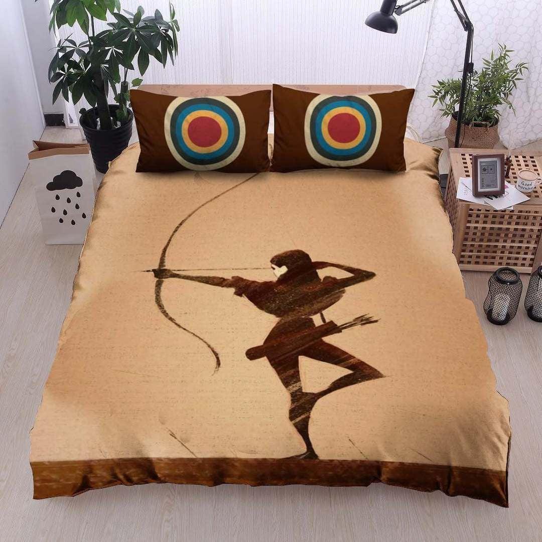 Archery Bed Sheets Spread Comforter Duvet Cover Bed Sheets Spread Comforter Duvet Cover Bedding Set IYT