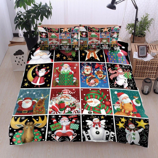 Personalized 3-piece Duvet Cover Bedding Set  Christmas HN15100066B Bedding Sets