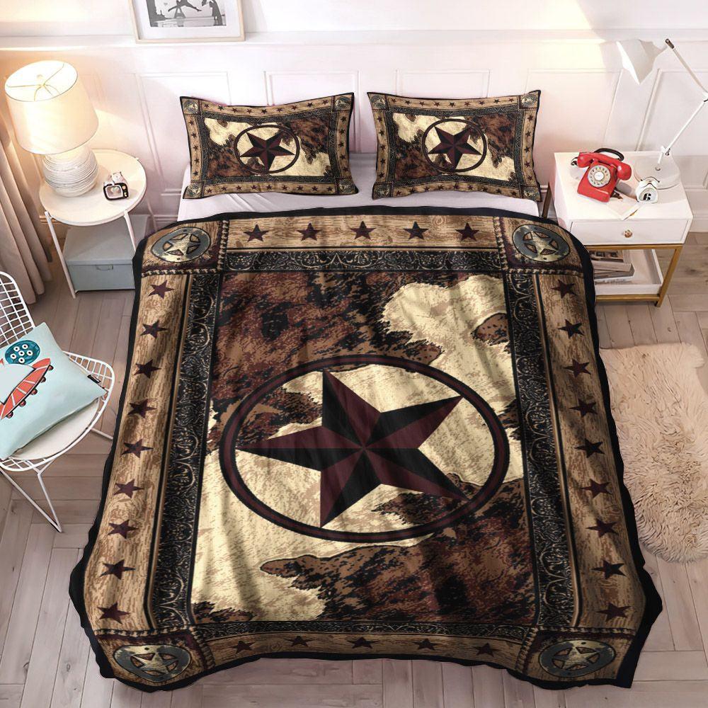 Cowboy Cozy Bedding Set, Western Cowboy Soft Duvet Cover Set, Cowboy Bedding Sets, Gifts for Cowboy