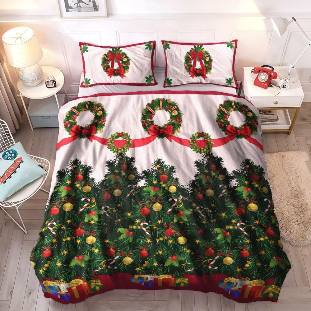 Personalized 3-piece Duvet Cover Bedding Set Christmas Cozy Bedding Set, Christmas Decoration Queen Size Bedding Set, Snowman King Size Bedding Set, Christmas Bedding Sets, Gifts for Christmas