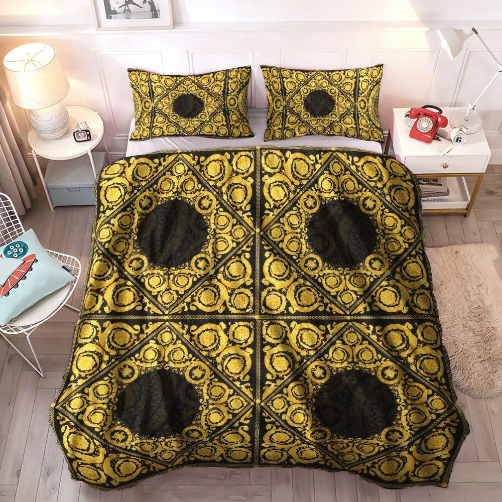 Bedding Set, King Size Bedding Set, Queen Size Bedding Set, Cozy Bedding Set, Soft Duvet Cover Set, Velvet Luxury Designer Bedding Set