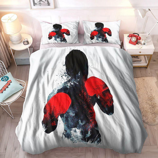 Boxing Bed Sheets Spread Comforter Duvet Cover Bed Sheets Spread Comforter Duvet Cover Bedding Sets, Gifts for Boxing