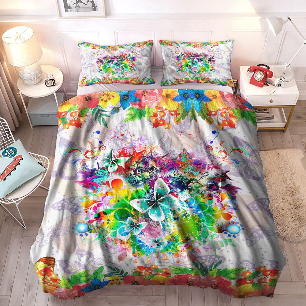 Cozy Bedding Set, Soft Duvet Cover Set, King Size Bedding Set, Queen Size Bedding Set, 3D Custom Fly In Your Dream Bedding Set