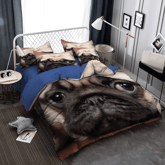 Cat Paw Queen Size Bedding Set, Cat King Size Bedding Set, Cat Tracks Soft Duvet Cover Set, Cat Ver Bedding Set, Gifts for Cat