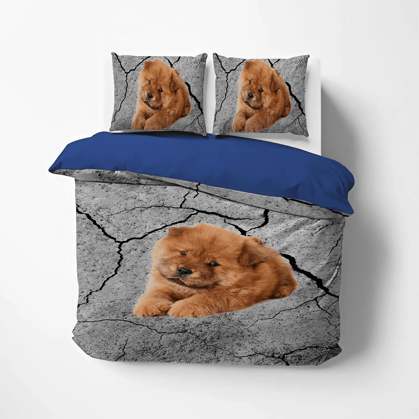 Chow Chow Dad King Size Bedding Set, Chow Chow Owner Cool Soft Duvet Cover Set, Chow Chow Bedding set, Chow Chow LTTL Bedding Set, Gifts for Chow Chow