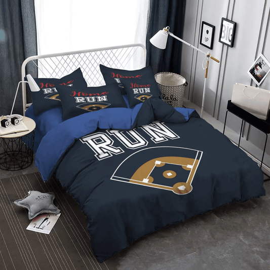 Baseball Lovers Soft Duvet Cover Set, Hey Batter Batter Baseball Baseball Mom Bedding set, Baseball LTTL Bedding Set, Gifts for Baseball