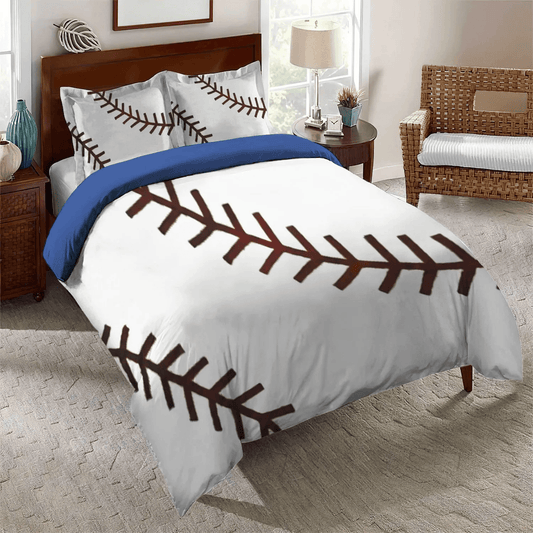 Baseball Soft Duvet Cover Set, Hey Batter Batter Baseball Baseball Mom King Size Bedding Set, Baseball Bedding Set, Gifts for Baseball