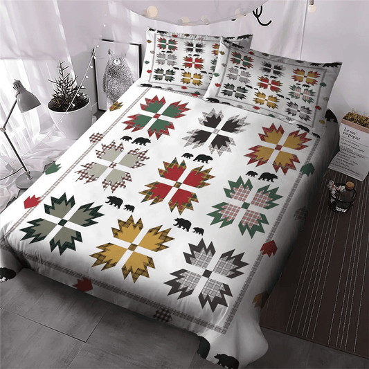 Animal Paws Bedding set, Funny Bear Queen Size Bedding Set, Cat Paws Soft Duvet Cover Set, Bear Paw Personalized Name Bedding Set, Gifts for PAWS