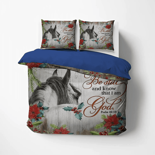 Colorful Horse King Size Bedding Set, Galloping Horse Bedding set, Horse In Motion Soft Duvet Cover Set, Horse XH Bedding Set, Gifts for Horse