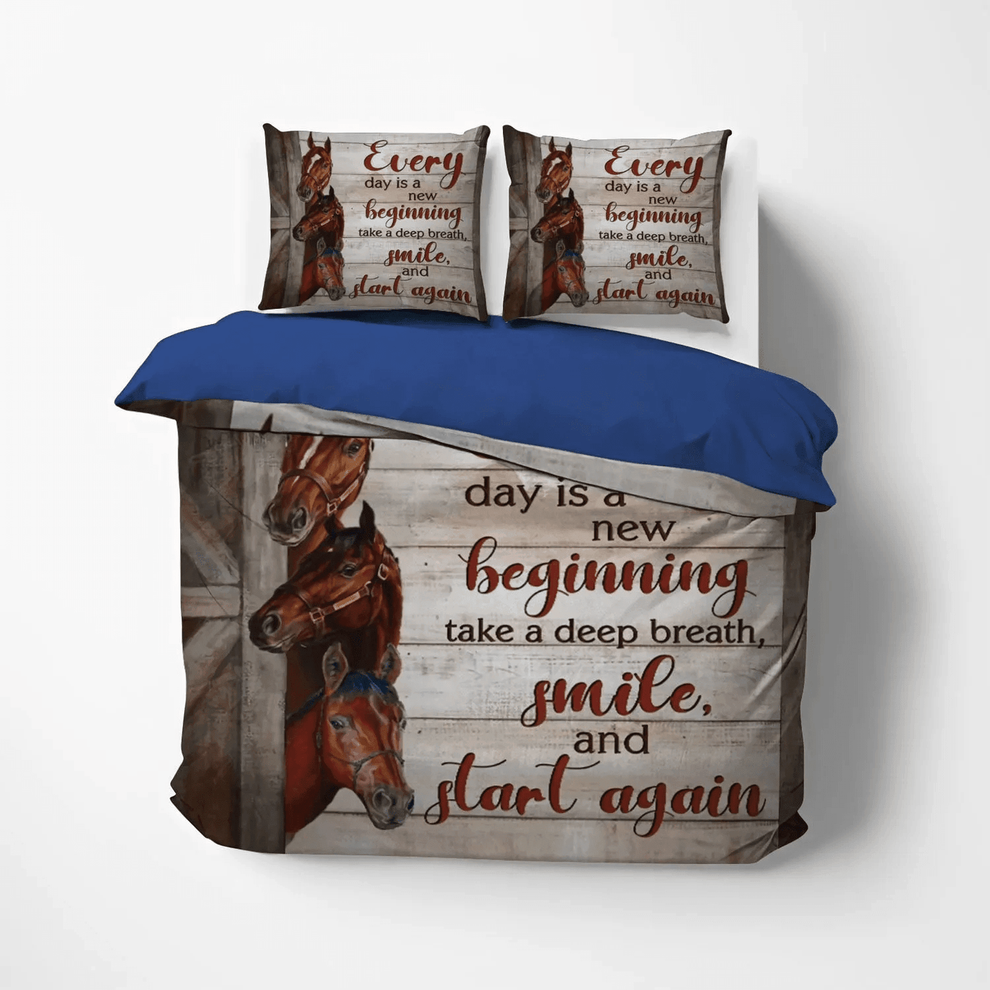 Abstract Horse Queen Size Bedding Set, Horse Soft Duvet Cover Set, Horse Running King Size Bedding Set, Horse HHG Bedding Set, Gifts for Horse