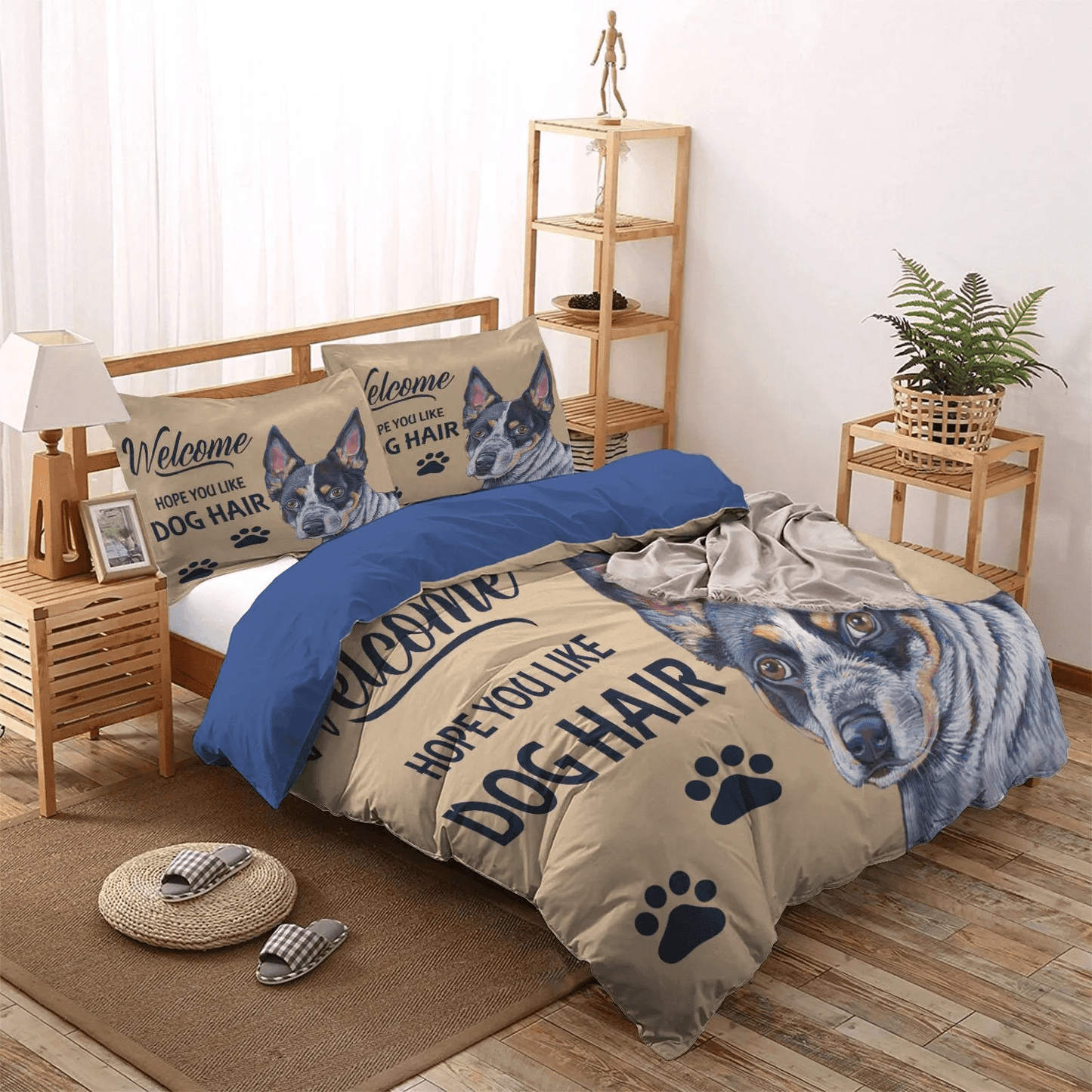 Australian Citizenship Party Bedding set, Australian Soft Duvet Cover Set, Australian Cattle Dog Bedding Set, Gifts for Cattle