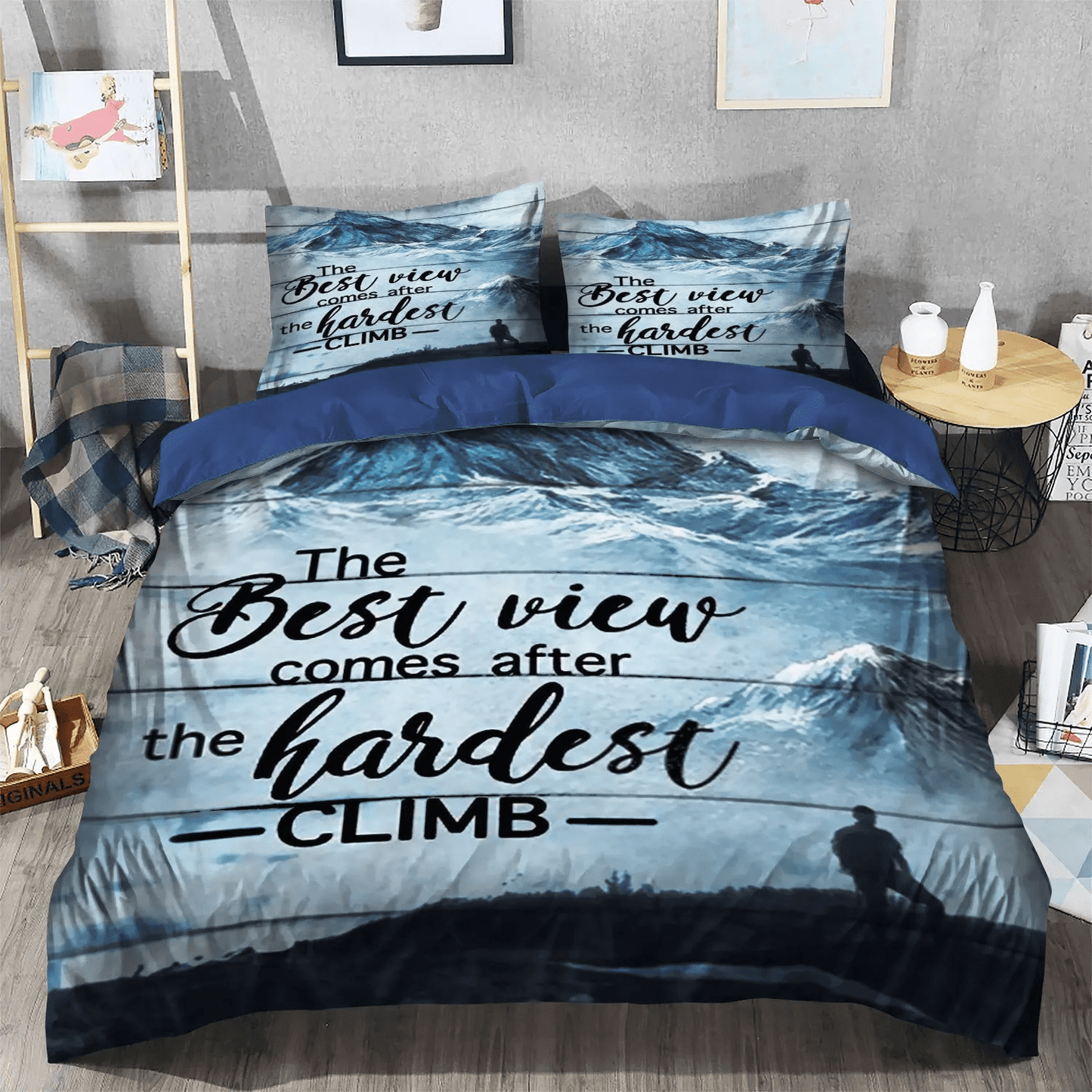 Happy Black Cat Soft Duvet Cover Set, Halloween Black Cat Spiral Queen Size Bedding Set, Black Cat On Purple Velvet Bedding Set, Gifts for Black Cat