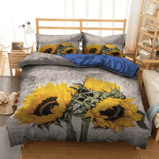 Weed Dog King Size Bedding Set, In A World Full Of Roses And Sunflowers Be A Weed Soft Duvet Cover Set, Gifts for Weed
