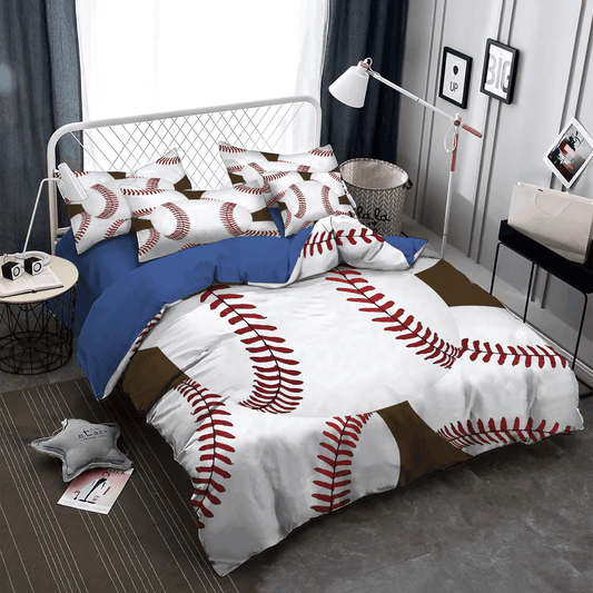 Baseball Soft Duvet Cover Set, Hey Batter Batter Baseball Baseball Mom King Size Bedding Set, Baseball HTMN Bedding Set, Gifts for Baseball
