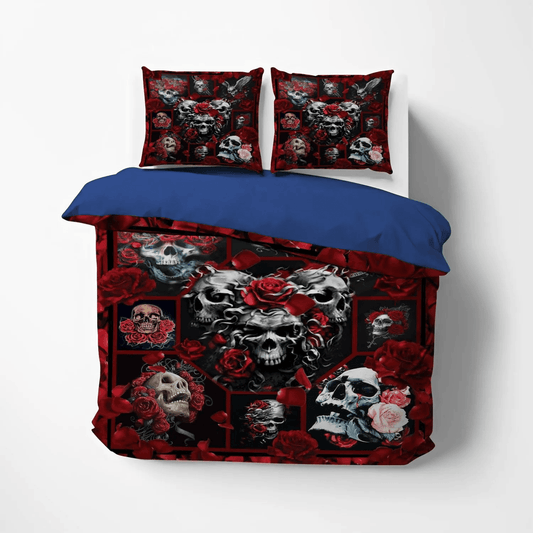 Camping Queen Size Bedding Set, Camping Matching Soft Duvet Cover Set, Camping Think Of Camping Bedding Set, Gifts for Camping