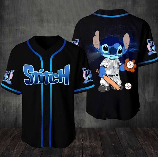 Disney Lilo and Stitch Baseball Jersey: Fun & Stylish Disney Merchandise - Aopprinter