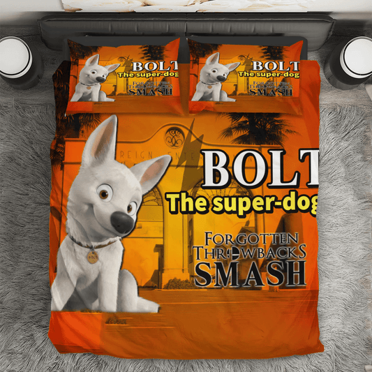 Bolt Poster 7 3PCS 3PCS Bedding Set Duvet Cover And Pillow Cases Gift For Fan