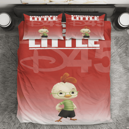 Chicken Little Poster 7 3PCS 3PCS Bedding Set Duvet Cover And Pillow Cases Gift For Fan