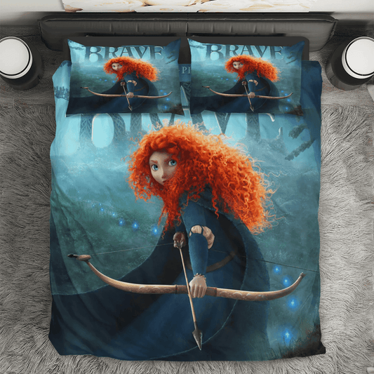 Brave Poster 3 3PCS 3PCS Bedding Set Duvet Cover And Pillow Cases Gift For Fan