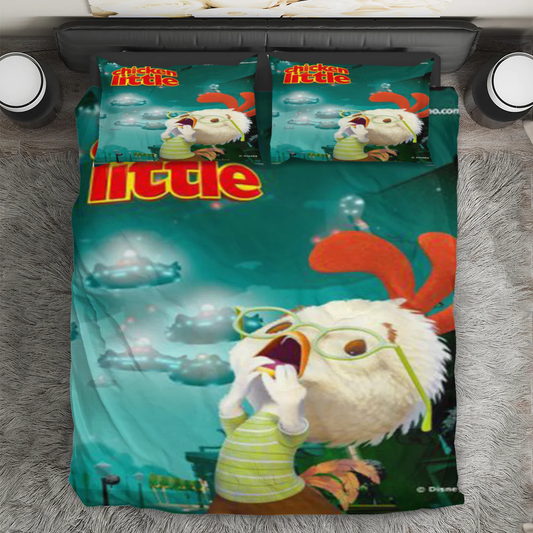 Chicken Little Poster 5 3PCS 3PCS Bedding Set Duvet Cover And Pillow Cases Gift For Fan