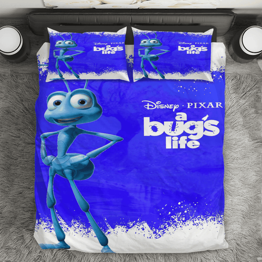 A Bug's Life Poster 4 3PCS 3PCS Bedding Set Duvet Cover And Pillow Cases Gift For Fan