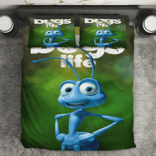 A Bug's Life Poster 3 3PCS 3PCS Bedding Set Duvet Cover And Pillow Cases Gift For Fan